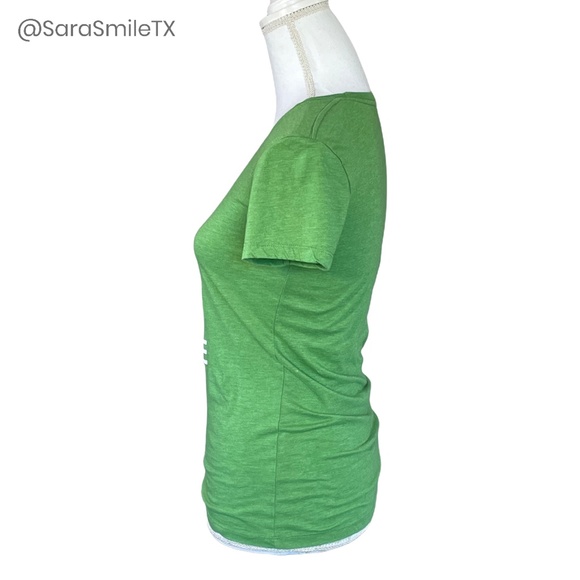 THE CHIVE - Keep Calm & Chive On - Green Graphic Short Sleeve Fitted T-Shirt - Picture 6 of 11